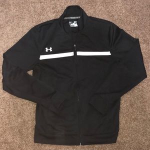 Black UNDER ARMOUR Zip Up